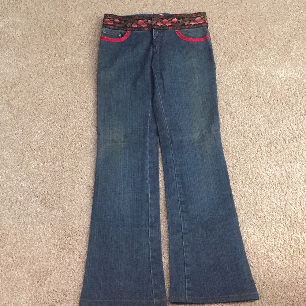 Embellished jeans